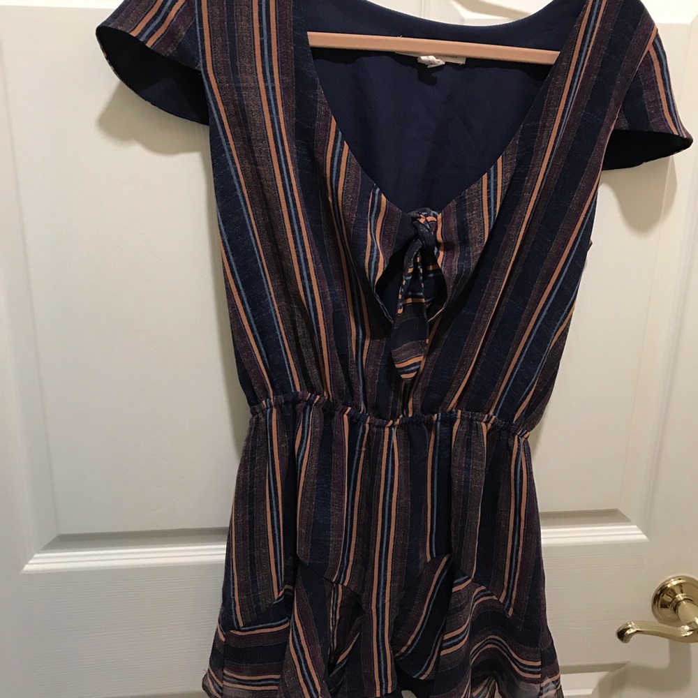 Multi Striped romper